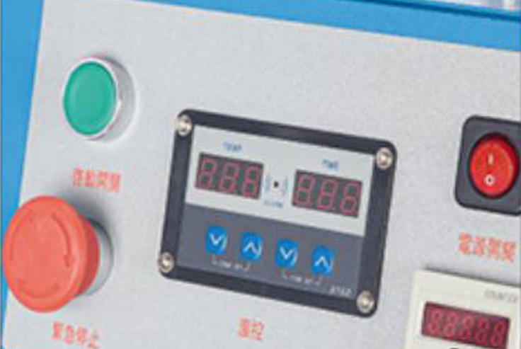 WJ-80-2 آلة دليل انزلاق الصحافة الحرارية / نقل الحرارة بحجم كبير 80 * 60CM